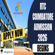 RTC Coimbatore Begins Admission 2026 @rathinamcollege.edu.in; Apply By May 15